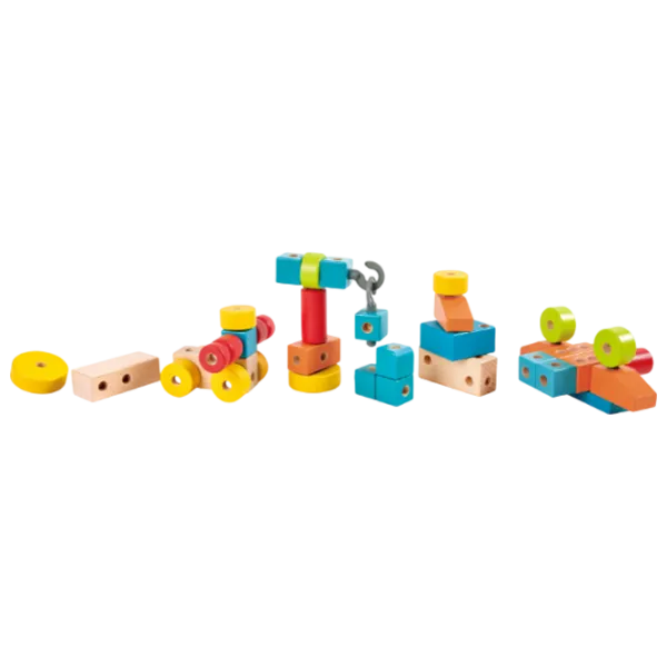 Joc educativ Hape Wonder ABC Blocks E0519 1+ / Multicolor photo 4