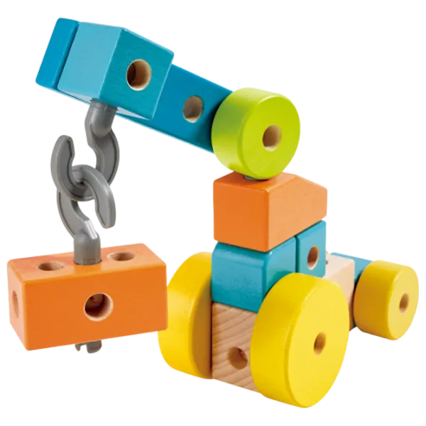 Joc educativ Hape Wonder ABC Blocks E0519 1+ / Multicolor photo 5