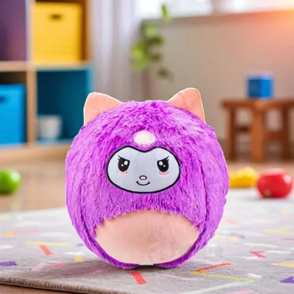 Jucărie moale Essa Toys Big Cute Pet Kuromi BB1882F-5 3+ / Purple photo 5