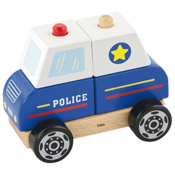 Joc educativ VIGA Police Car 50201  1.5+ / Blue photo 1