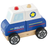 Развивающий набор VIGA Police Car 50201  1.5+ / Синий