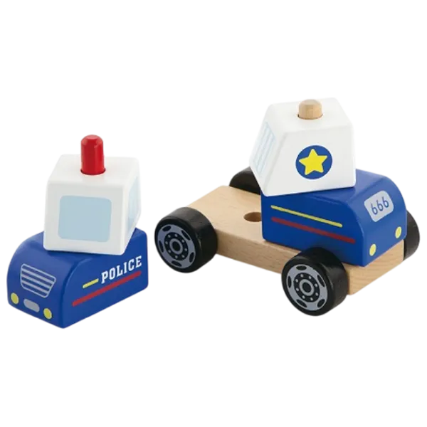 Joc educativ VIGA Police Car 50201  1.5+ / Blue photo 2