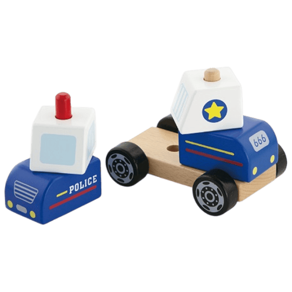Joc educativ VIGA Police Car 50201  1.5+ / Blue photo 2