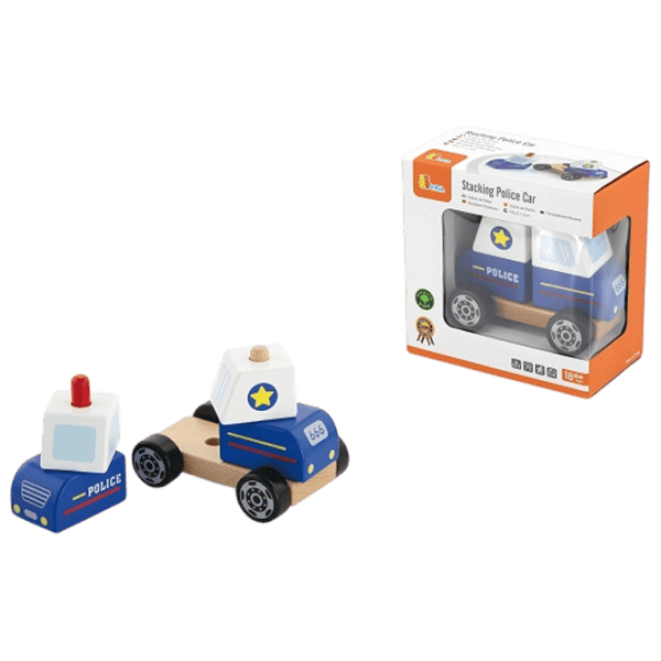 Joc educativ VIGA Police Car 50201  1.5+ / Blue photo 3
