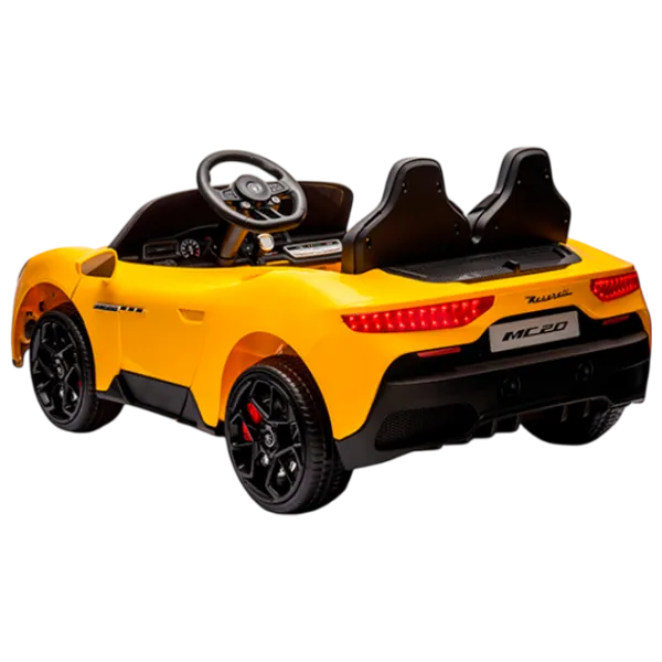 Электромобиль Maserati MC20 Kids car Maserati MC20 5 км/ч / 50 кг / 3+ / Желтый photo 2