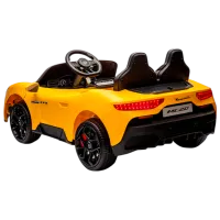 Mașină electrică Maserati MC20 Kids car Maserati MC20 5 km/h / 50 kg / 3+ / Yellow photo 2