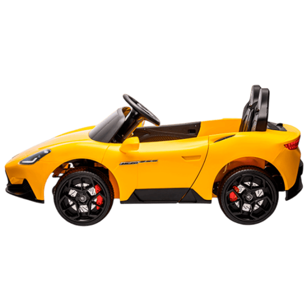 Электромобиль Maserati MC20 Kids car Maserati MC20 5 км/ч / 50 кг / 3+ / Желтый photo 3