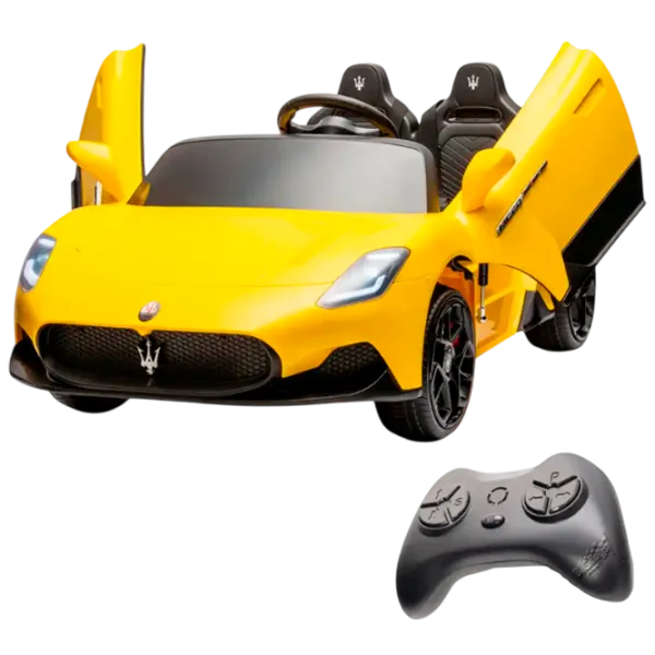Электромобиль Maserati MC20 Kids car Maserati MC20 5 км/ч / 50 кг / 3+ / Желтый photo 4