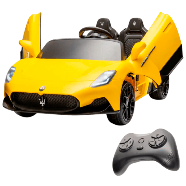 Электромобиль Maserati MC20 Kids car Maserati MC20 5 км/ч / 50 кг / 3+ / Желтый photo 4