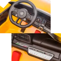 Mașină electrică Maserati MC20 Kids car Maserati MC20 5 km/h / 50 kg / 3+ / Yellow photo 5