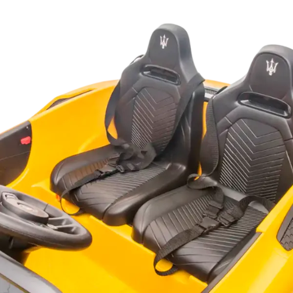 Электромобиль Maserati MC20 Kids car Maserati MC20 5 км/ч / 50 кг / 3+ / Желтый photo 6