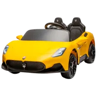 Mașină electrică Maserati MC20 Kids car Maserati MC20 5 km/h / 50 kg / 3+ / Yellow photo 7
