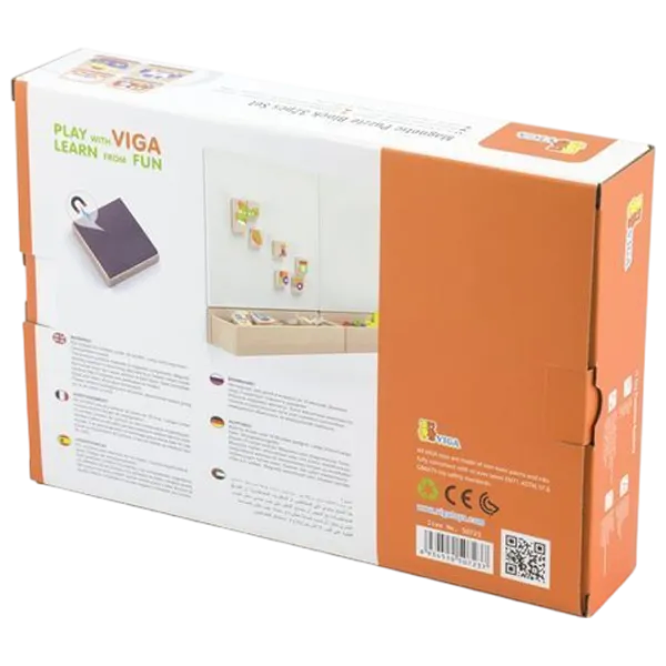 Развивающий набор VIGA Magnetic Blocks 50723 3+ / Разноцветный photo 2