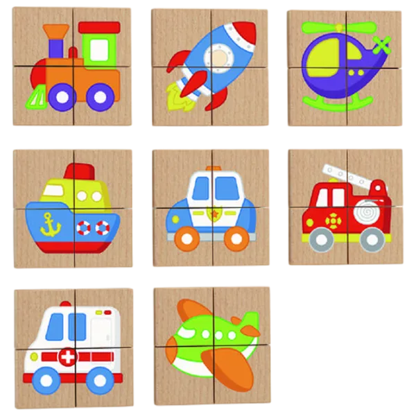 Развивающий набор VIGA Magnetic Blocks 50723 3+ / Разноцветный photo 4