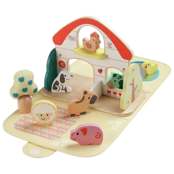 Joc educativ Hape Farm House Faith E8538 1+ / Beige photo 1