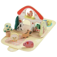 Joc educativ Hape Farm House Faith E8538 1+ / Beige