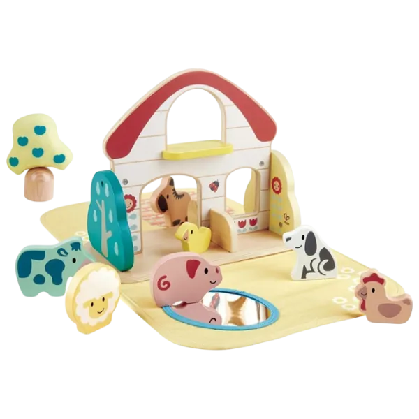 Joc educativ Hape Farm House Faith E8538 1+ / Beige photo 2