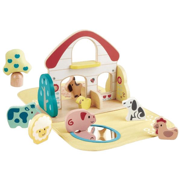 Joc educativ Hape Farm House Faith E8538 1+ / Beige photo 2