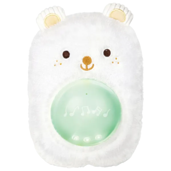 Jucărie muzicală Hape Baby Huggy Momo E0115 0+ / White photo 2