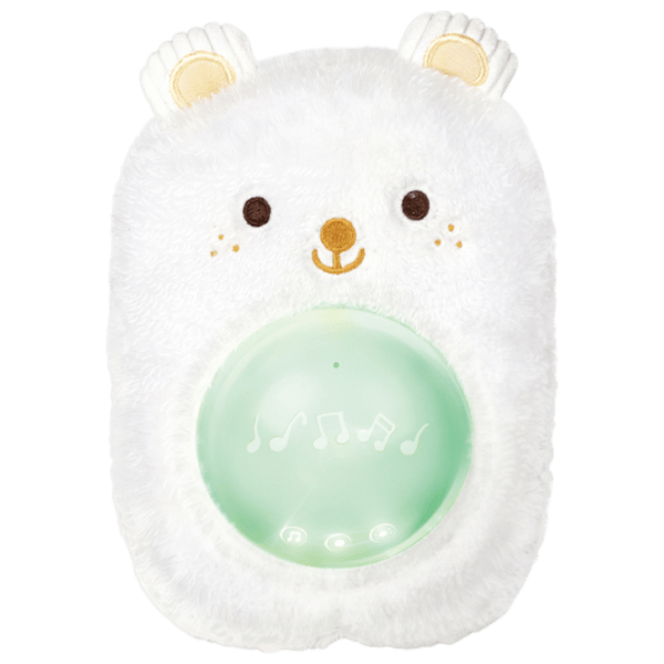 Jucărie muzicală Hape Baby Huggy Momo E0115 0+ / White photo 2