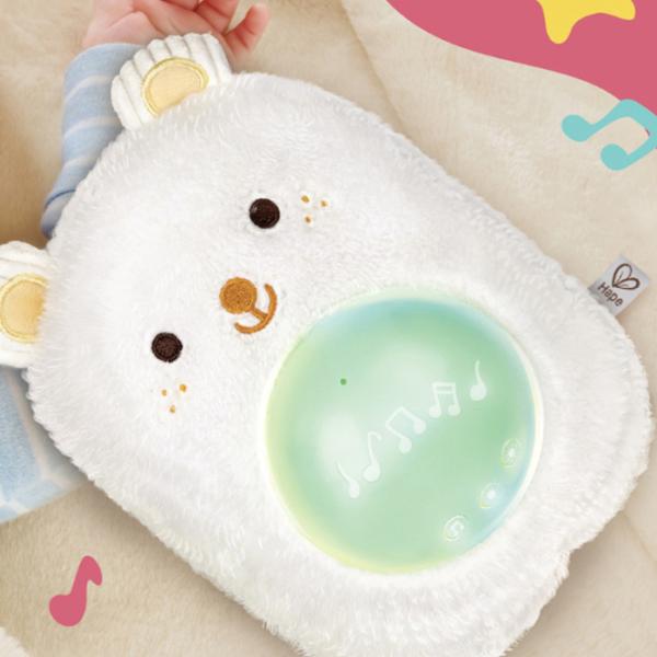 Jucărie muzicală Hape Baby Huggy Momo E0115 0+ / White photo 6