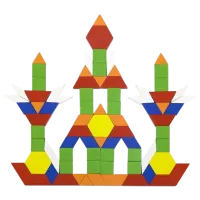  VIGA Geometric Blocks 50065 1+ / Разноцветный