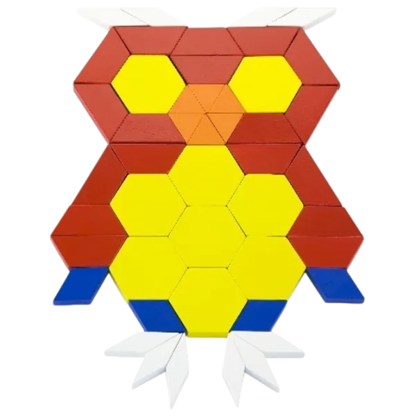  VIGA Geometric Blocks 50065 1+ / Разноцветный photo 4