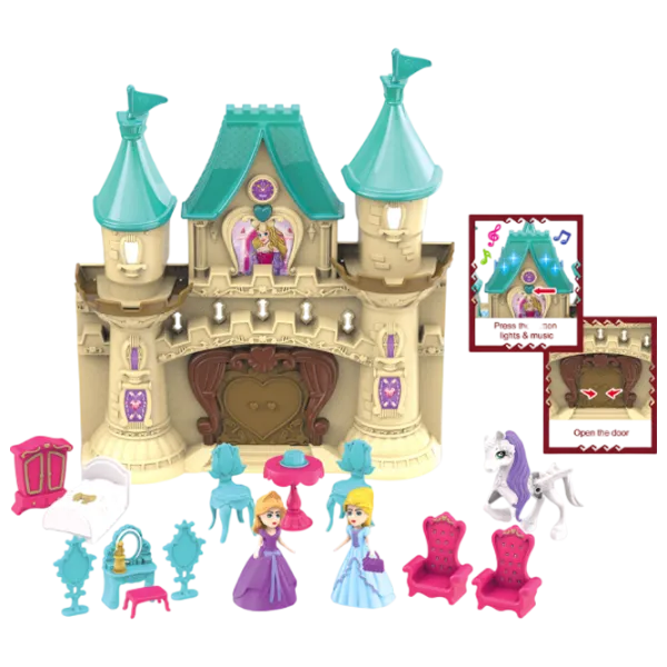 Set Essa Toys Little Princess Castle SG-29053 căsuță / 3+ photo 2