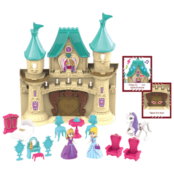 Set Essa Toys Little Princess Castle SG-29053 căsuță / 3+ photo 2