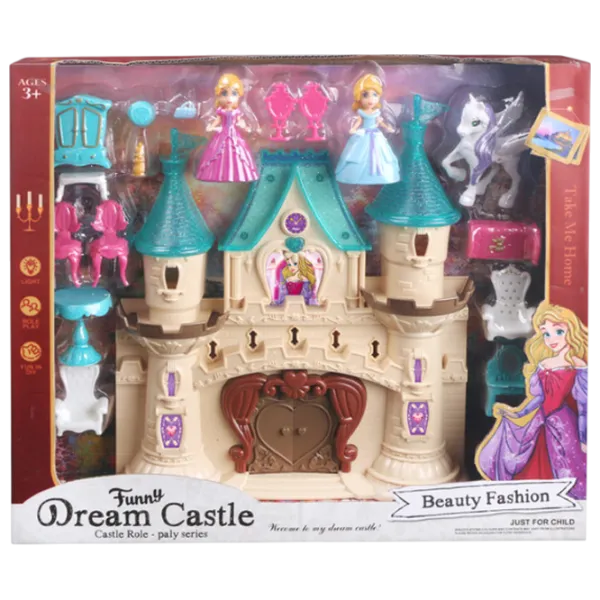 Set Essa Toys Little Princess Castle SG-29053 căsuță / 3+ photo 3