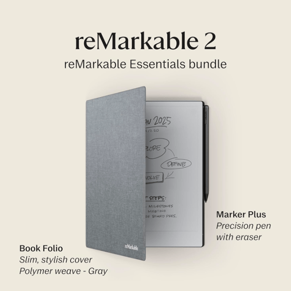 Электронная книга reMarkable 2 Essentials Bundle 10.3" / E-Ink / 8 ГБ / Белый photo 2