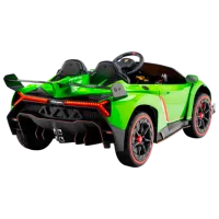Mașină electrică Lamborghini Veneno Kids car LAMBORGHINI VENENO 7 km/h / 30 kg / 3+ / Green photo 3