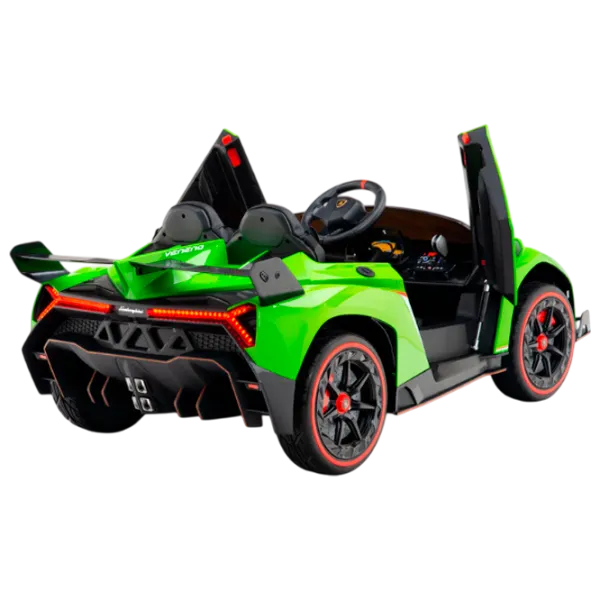 Mașină electrică Lamborghini Veneno Kids car LAMBORGHINI VENENO 7 km/h / 30 kg / 3+ / Green photo 4