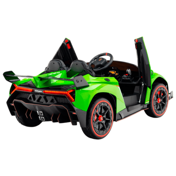 Mașină electrică Lamborghini Veneno Kids car LAMBORGHINI VENENO 7 km/h / 30 kg / 3+ / Green photo 4