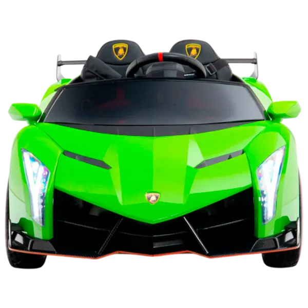 Mașină electrică Lamborghini Veneno Kids car LAMBORGHINI VENENO 7 km/h / 30 kg / 3+ / Green photo 7