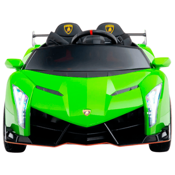 Mașină electrică Lamborghini Veneno Kids car LAMBORGHINI VENENO 7 km/h / 30 kg / 3+ / Green photo 7