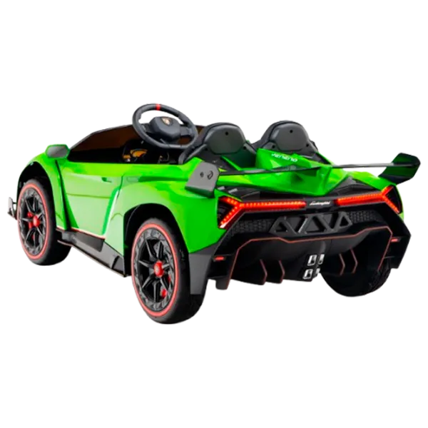 Mașină electrică Lamborghini Veneno Kids car LAMBORGHINI VENENO 7 km/h / 30 kg / 3+ / Green photo 8