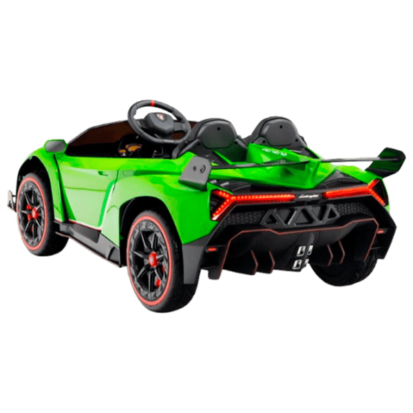 Mașină electrică Lamborghini Veneno Kids car LAMBORGHINI VENENO 7 km/h / 30 kg / 3+ / Green photo 8