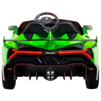 Mașină electrică Lamborghini Veneno Kids car LAMBORGHINI VENENO 7 km/h / 30 kg / 3+ / Green photo 9