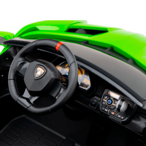 Mașină electrică Lamborghini Veneno Kids car LAMBORGHINI VENENO 7 km/h / 30 kg / 3+ / Green photo 11