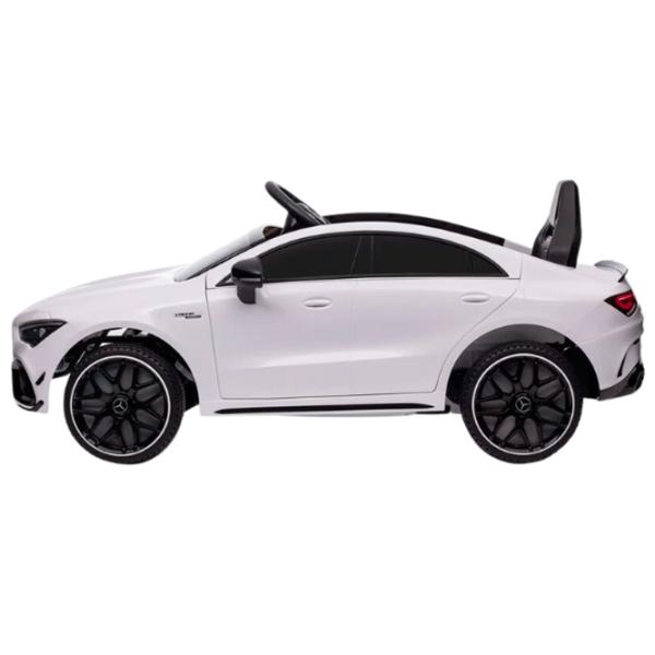 Mașină electrică Mercedes-Benz CLA45 Kids car MERCEDES-BENZ CLA45 5 km/h / 30 kg / 3+ / White photo 2