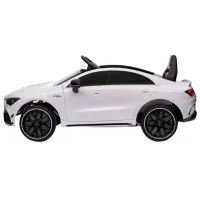 Mașină electrică Mercedes-Benz CLA45 Kids car MERCEDES-BENZ CLA45 5 km/h / 30 kg / 3+ / White photo 2