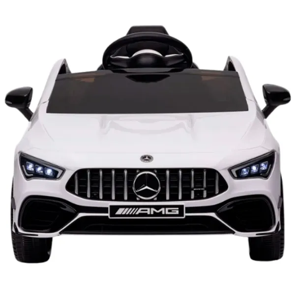 Mașină electrică Mercedes-Benz CLA45 Kids car MERCEDES-BENZ CLA45 5 km/h / 30 kg / 3+ / White photo 3