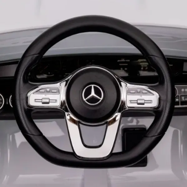 Mașină electrică Mercedes-Benz CLA45 Kids car MERCEDES-BENZ CLA45 5 km/h / 30 kg / 3+ / White photo 8