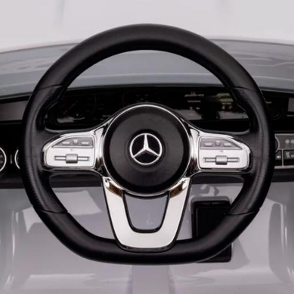 Mașină electrică Mercedes-Benz CLA45 Kids car MERCEDES-BENZ CLA45 5 km/h / 30 kg / 3+ / White photo 8