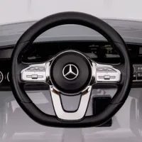 Mașină electrică Mercedes-Benz CLA45 Kids car MERCEDES-BENZ CLA45 5 km/h / 30 kg / 3+ / White photo 8