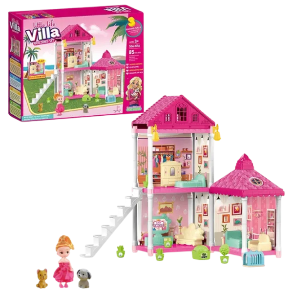 Căsuță pentru păpuși Essa Toys Little Villa 556-101A căsuță / 3+ photo 1