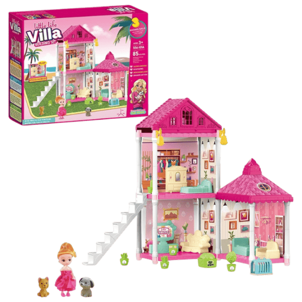 Căsuță pentru păpuși Essa Toys Little Villa 556-101A căsuță / 3+ photo 1
