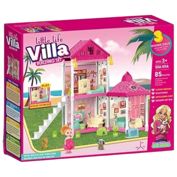 Căsuță pentru păpuși Essa Toys Little Villa 556-101A căsuță / 3+ photo 2