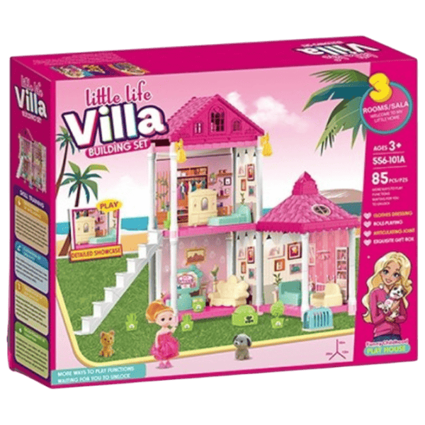 Căsuță pentru păpuși Essa Toys Little Villa 556-101A căsuță / 3+ photo 2